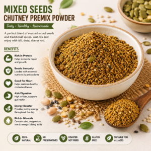 Mixed Seeds Chutney Premix Powder