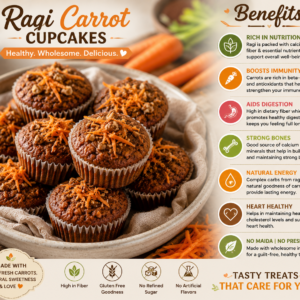 RagiCarrot Cupcake