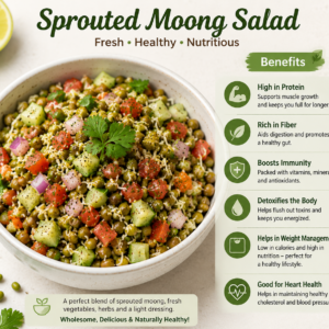 Sprouted Moong Salad